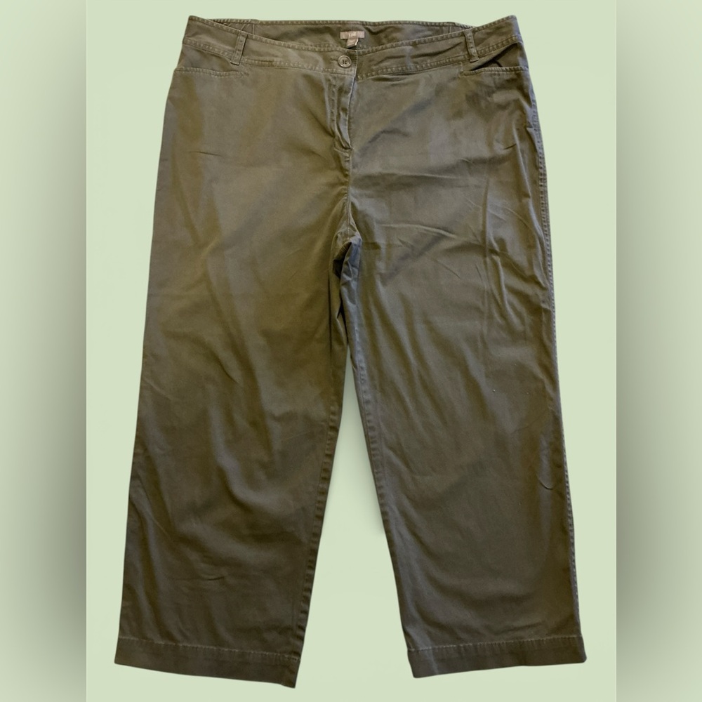 J. Jill Stretch Cropped Pants